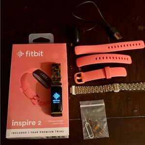 fitbit Inspire 2 Tracker with Multiple Bands